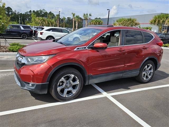 Photo of 2018 Molten Lava Pearl Honda CR-V