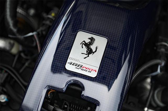 Photo of 2020 Grigio Abu Dhabi Ferrari 488 Pista Spider