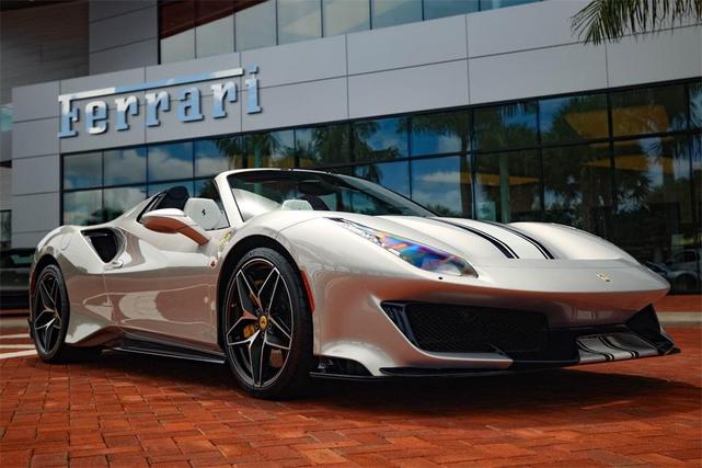 Photo of 2020 Grigio Abu Dhabi Ferrari 488 Pista Spider