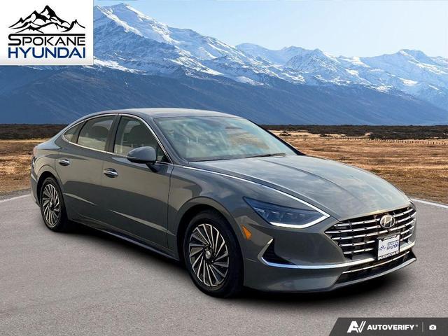 Photo of 2022 Hampton Gray Hyundai SONATA Hybrid