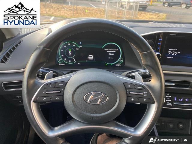 Photo of 2022 Hampton Gray Hyundai SONATA Hybrid