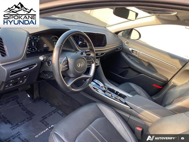 Photo of 2022 Hampton Gray Hyundai SONATA Hybrid