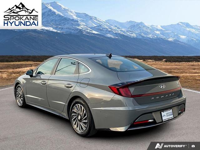 Photo of 2022 Hampton Gray Hyundai SONATA Hybrid