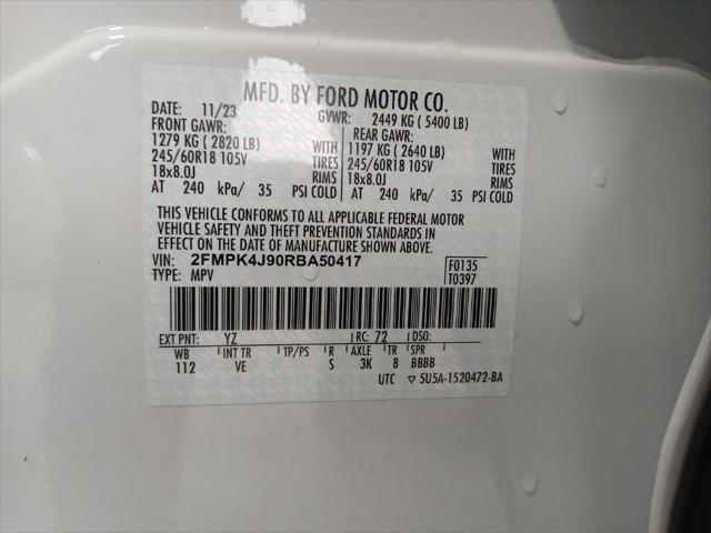 Photo of 2024 White Ford Edge