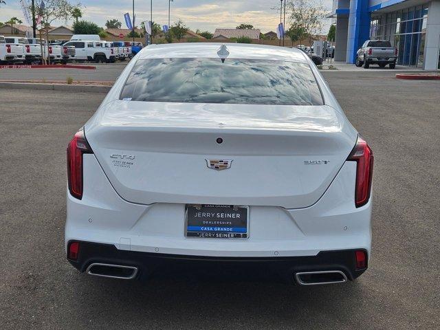 Photo of 2021 Summit White Cadillac CT4