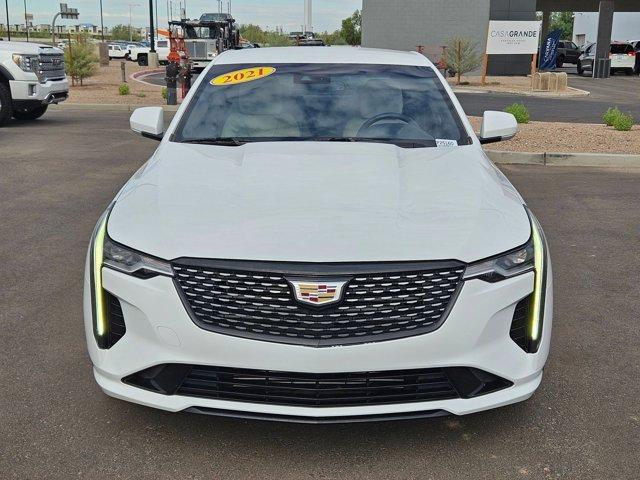 Photo of 2021 Summit White Cadillac CT4