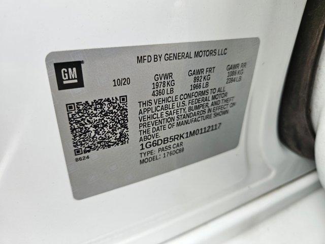 Photo of 2021 Summit White Cadillac CT4