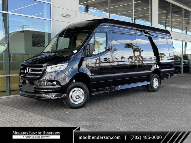 Photo of 2024 Obsidian Black Metallic Mercedes-Benz Sprinter 3500XD
