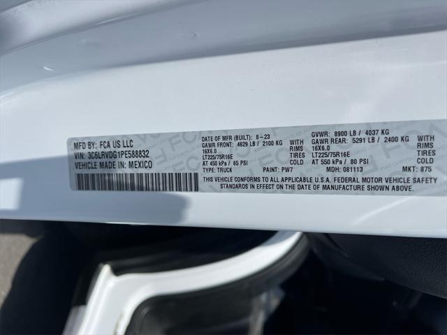 Photo of 2023 Bright White Clearcoat RAM ProMaster 2500