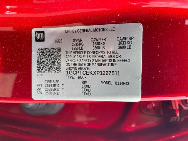 Photo of 2023 Radiant Red Tintcoat Chevrolet Colorado