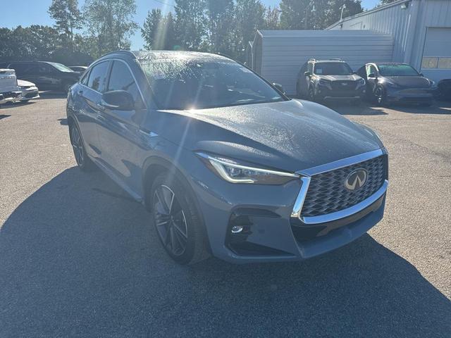 Photo of 2024 Slate Gray INFINITI QX55