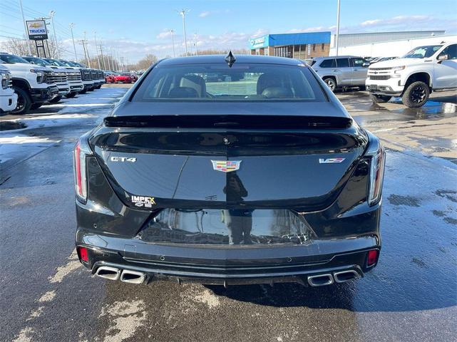 Photo of 2023 Black Cadillac CT4-V