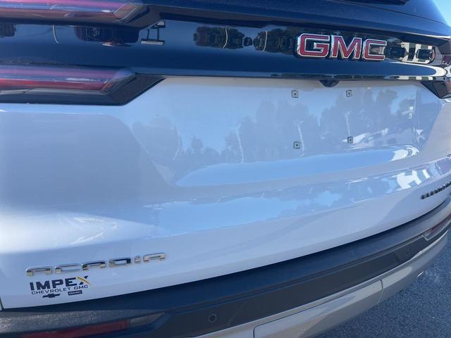 Photo of 2025 White GMC Acadia