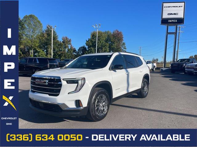 Photo of 2025 White GMC Acadia