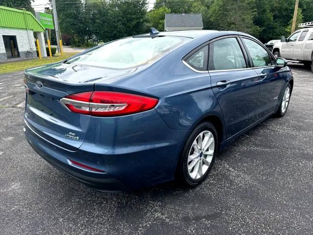 Photo of 2019 Dark Blue Ford Fusion Hybrid