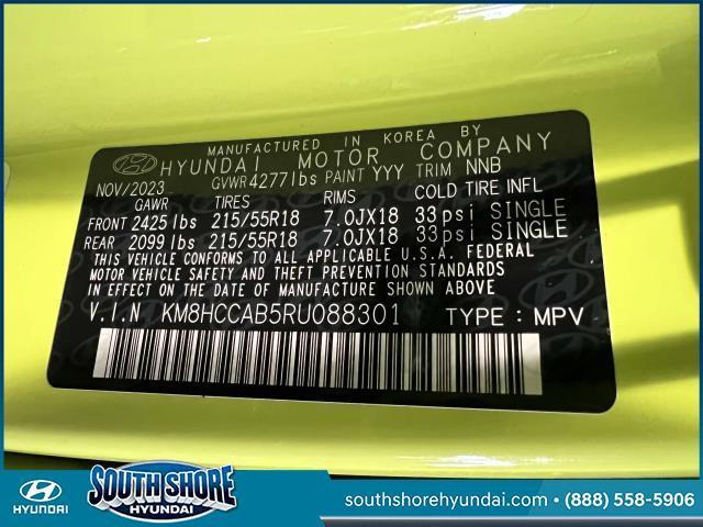 Photo of 2024 Neoteric Yellow Hyundai KONA
