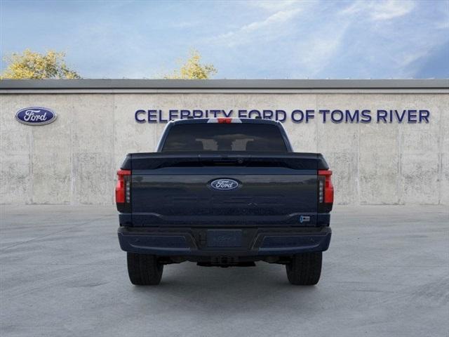 Photo of 2025 Blue Metallic Ford F-150 Lightning