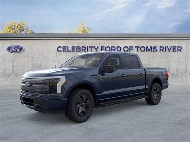 Photo of 2025 Blue Metallic Ford F-150 Lightning