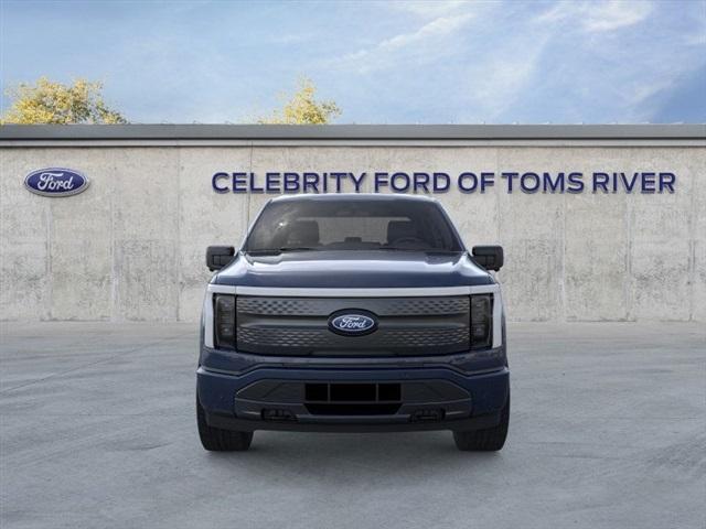 Photo of 2025 Blue Metallic Ford F-150 Lightning