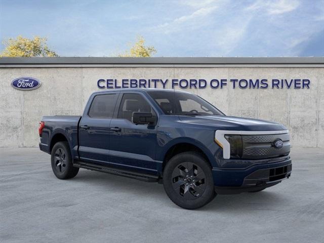 Photo of 2025 Blue Metallic Ford F-150 Lightning