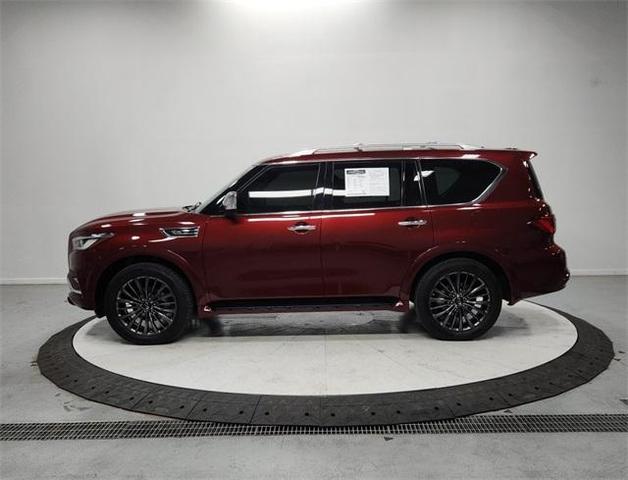 Photo of 2022 Coulis Red INFINITI QX80