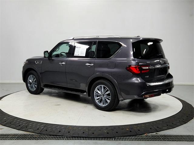 Photo of 2024 Anthracite Gray INFINITI QX80