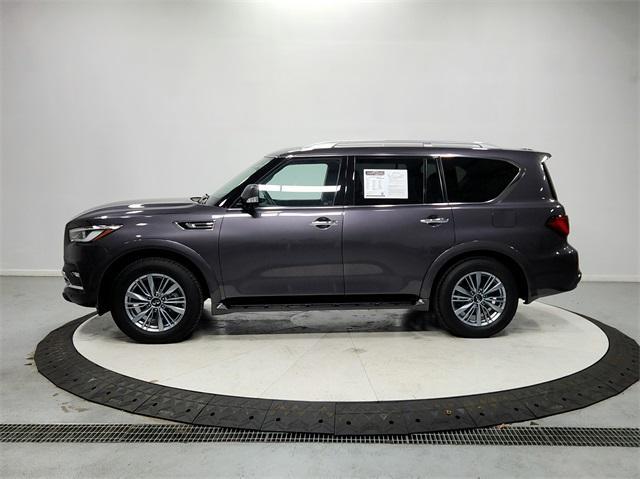 Photo of 2024 Anthracite Gray INFINITI QX80