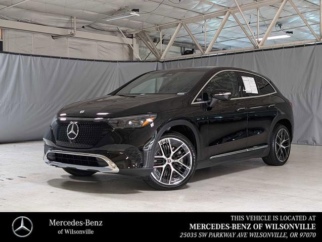 Photo of 2025 Obsidian Black Metallic Mercedes-Benz EQE 350