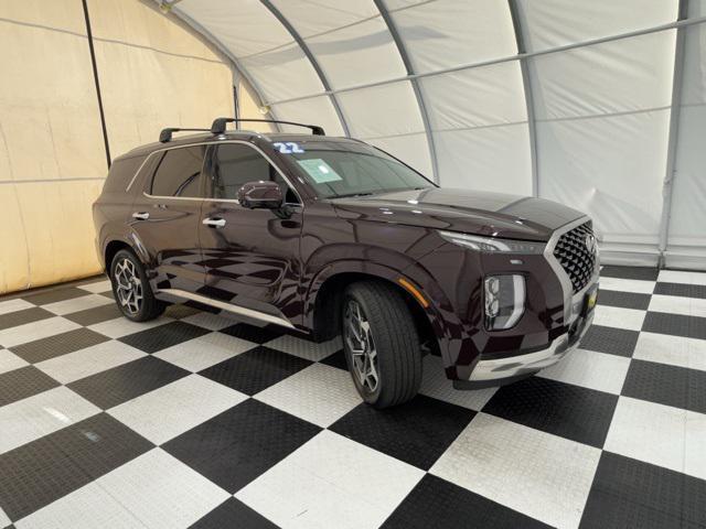 Photo of 2022 Sierra Burgundy Hyundai PALISADE