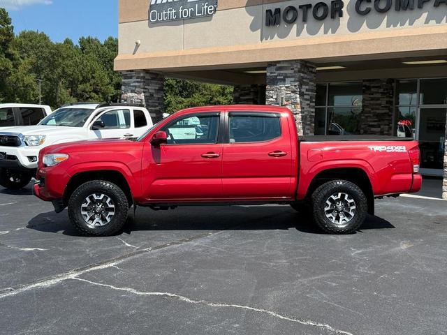 Photo of 2017 Burgundy Toyota Tacoma