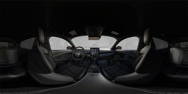 Photo of 2025 Shadow Black Ford Mustang Mach-E