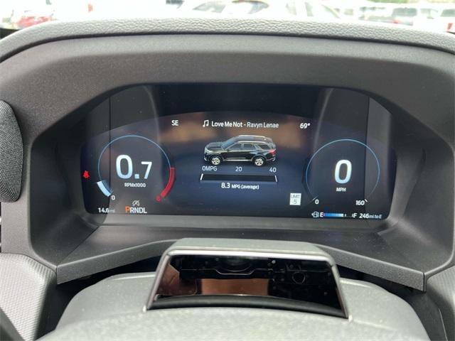 Photo of 2025 Agate Black Metallic Ford Explorer