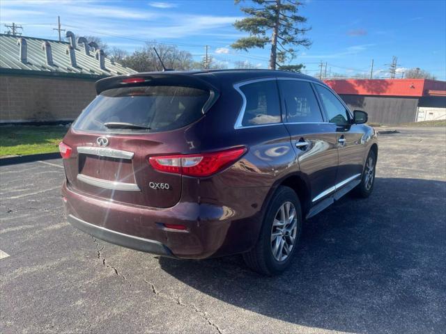 Photo of 2014 Burgundy INFINITI QX60