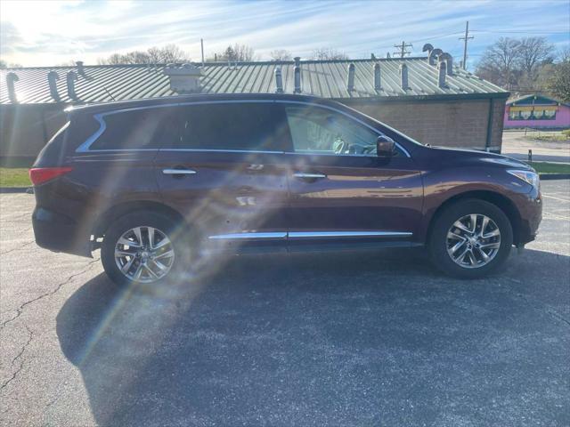 Photo of 2014 Burgundy INFINITI QX60