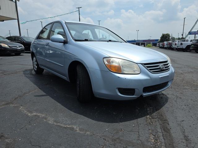 Photo of 2008 Ice Blue Metallic Kia Spectra