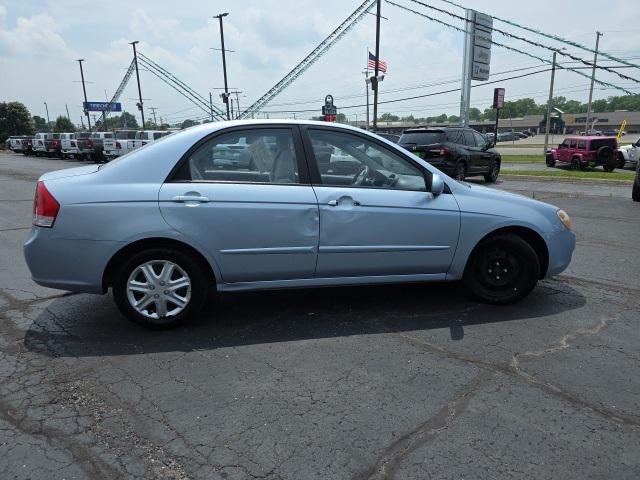 Photo of 2008 Ice Blue Metallic Kia Spectra