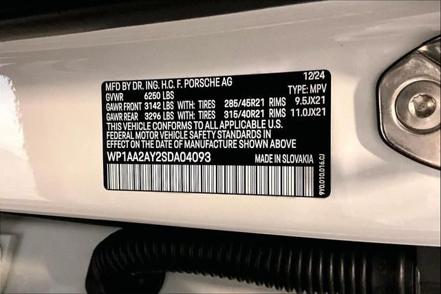 Photo of 2025 White Porsche Cayenne