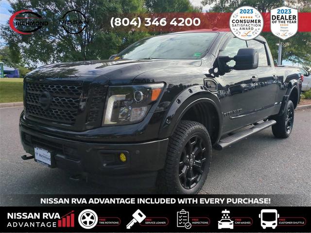 Photo of 2019 Magnetic Black Metallic Nissan Titan XD