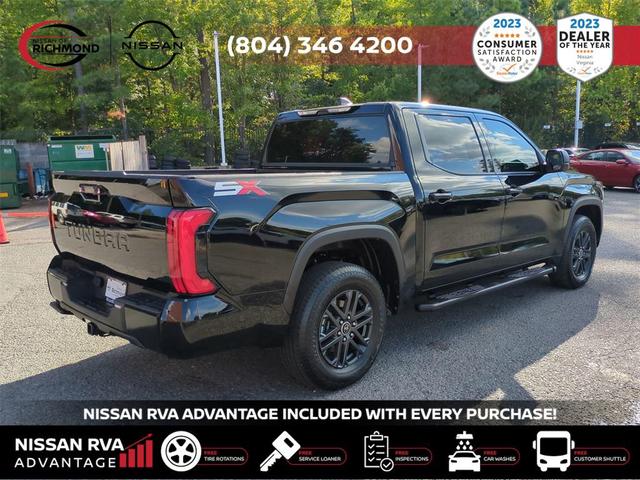 Photo of 2024 Midnight Black Metallic Toyota Tundra