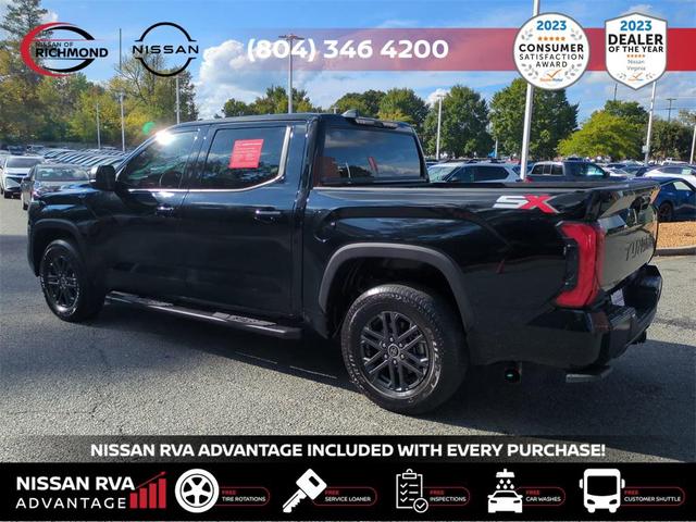Photo of 2024 Midnight Black Metallic Toyota Tundra
