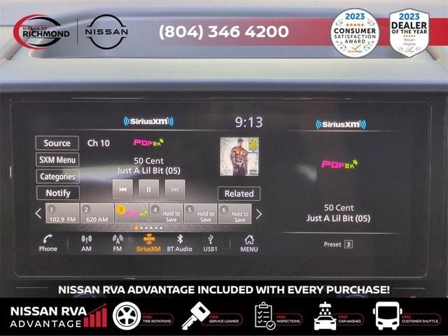 Photo of 2025 Glacier White Nissan Frontier
