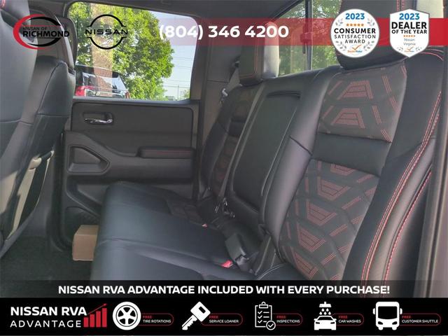 Photo of 2025 Glacier White Nissan Frontier