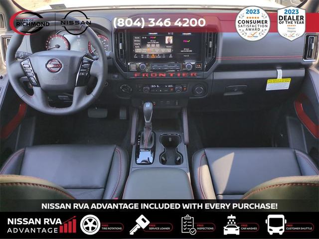 Photo of 2025 Glacier White Nissan Frontier