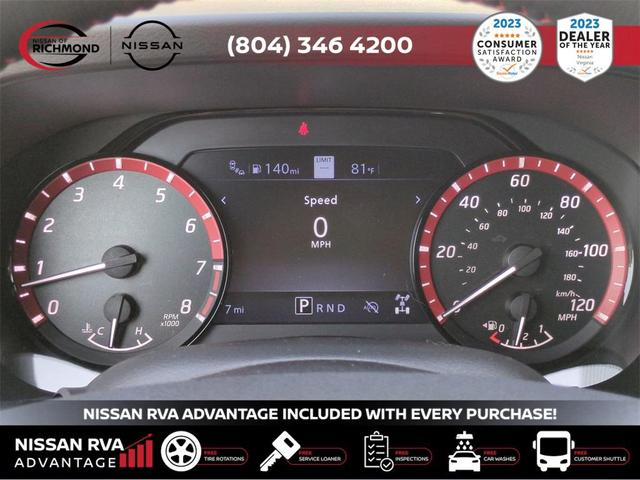 Photo of 2025 Glacier White Nissan Frontier