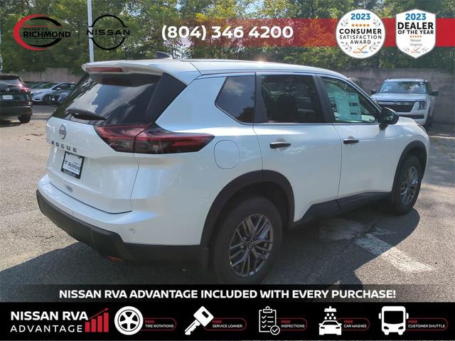 Photo of 2025 White Pearl Nissan Rogue