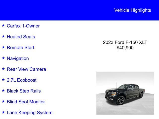 Photo of 2023 AGATE BLACK METALLIC Ford F-150