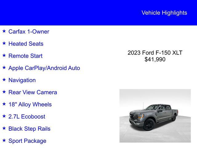 Photo of 2023 CARBONIZED GRAY METALLIC Ford F-150