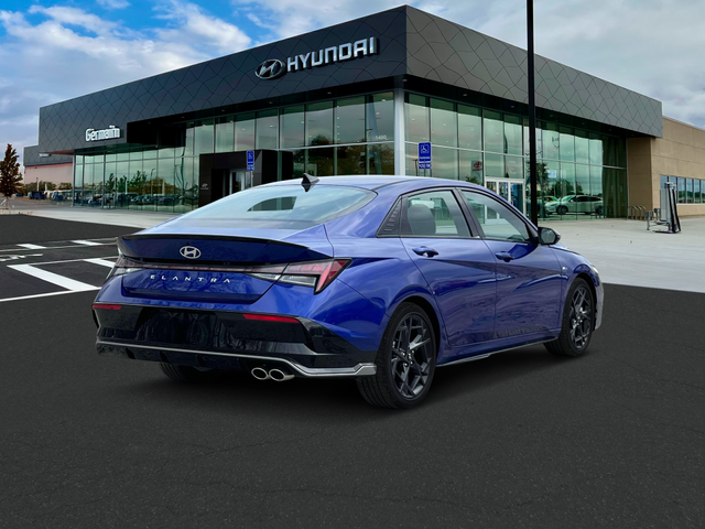 Photo of 2025 Intense Blue Hyundai ELANTRA