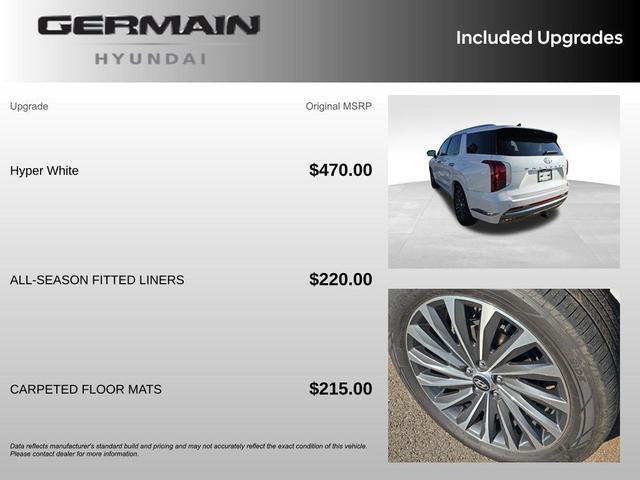 Photo of 2024 Hyper White Hyundai PALISADE