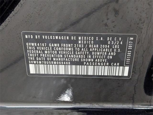 Photo of 2024 Deep Black Pearl Volkswagen Jetta